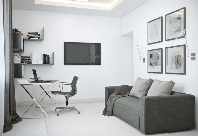 Amazing white-tone 2 bedrooms apartment for rent in Vinhomes Ocean Park 3