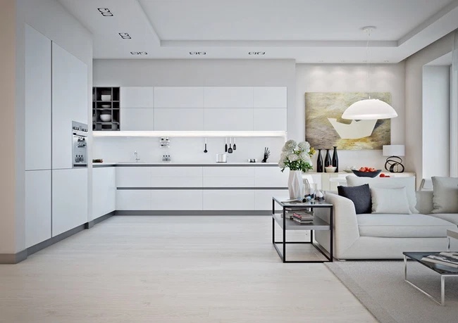 Amazing white-tone 2 bedrooms apartment for rent in Vinhomes Ocean Park 5