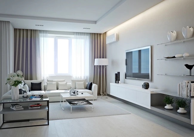 Amazing white-tone 2 bedrooms apartment for rent in Vinhomes Ocean Park 8