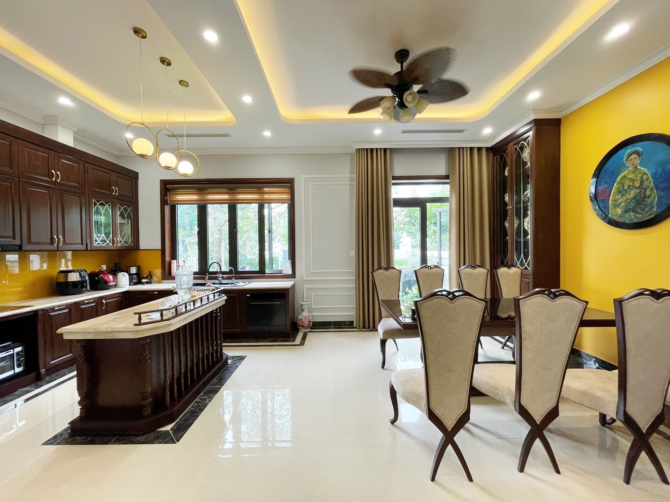 Luxury villa in Hoa Phuong for rent