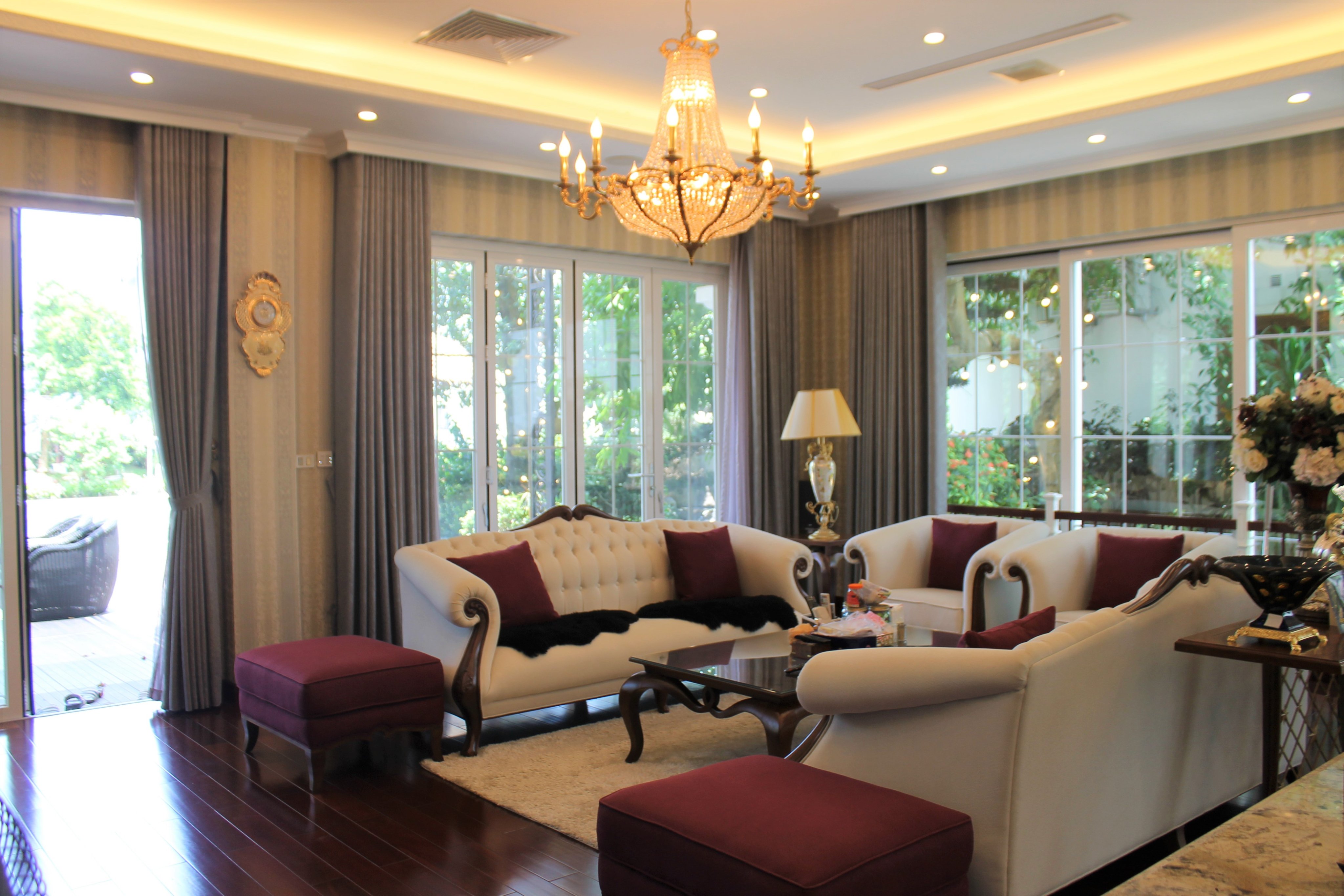 Luxury Furnished Vinhomes Riverside Villa To Rent With Elevator