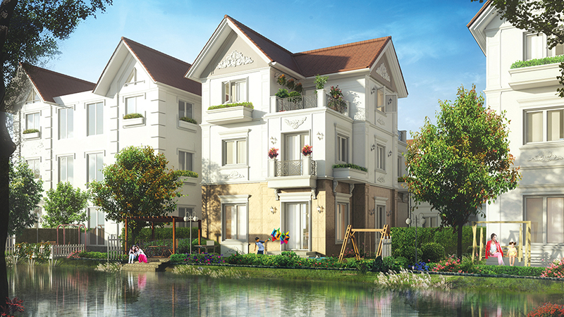 Rare luxury villas in Vinhomes Riverside hit the market in Hanoi'eastern suburb