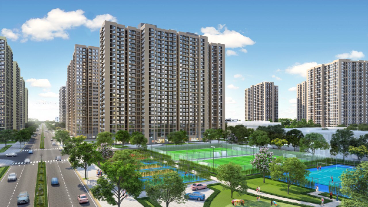 Ultra-chic yet affordable city fringe apartments in Vinhomes Ocean Park