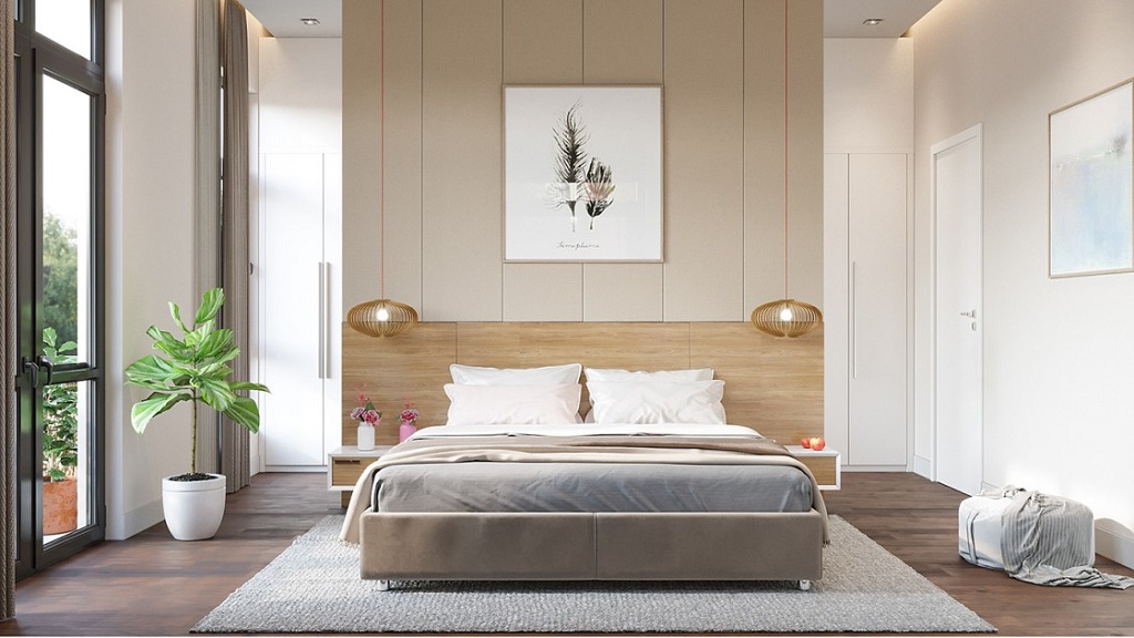 2 bedroom apartment in minimalist design for sale in S2.19 VinHomes Ocean Park 2