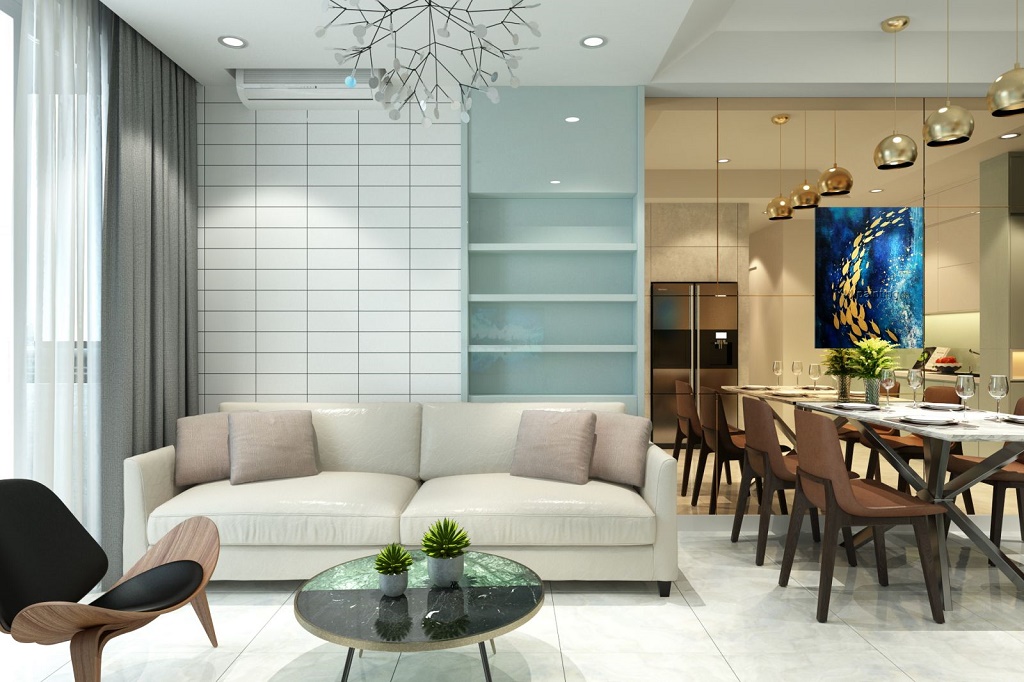 2 bedroom apartment well-designed for sale in R1.07 building VinHomes Ocean Park 1