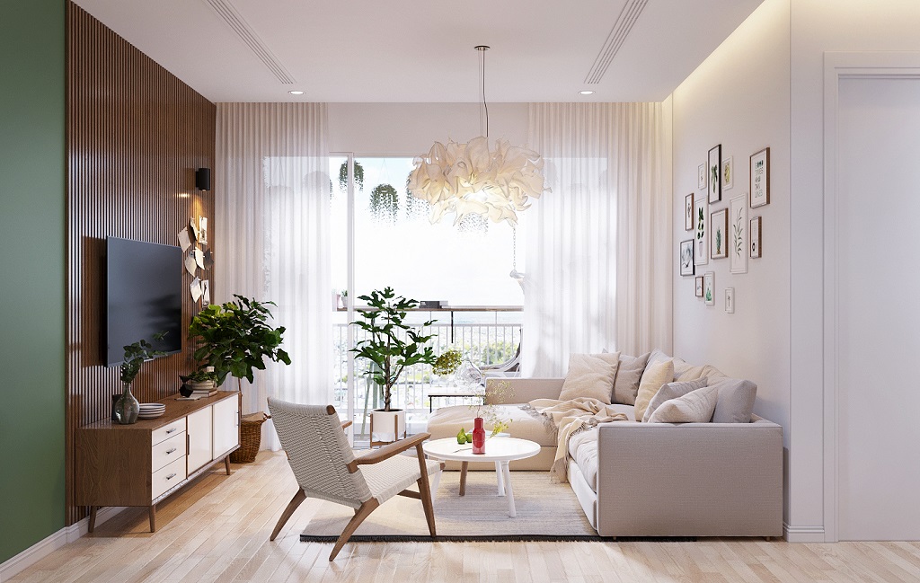 3 bedroom apartment modern furnishings for sale in S2.15 VinHomes Ocean Park 1