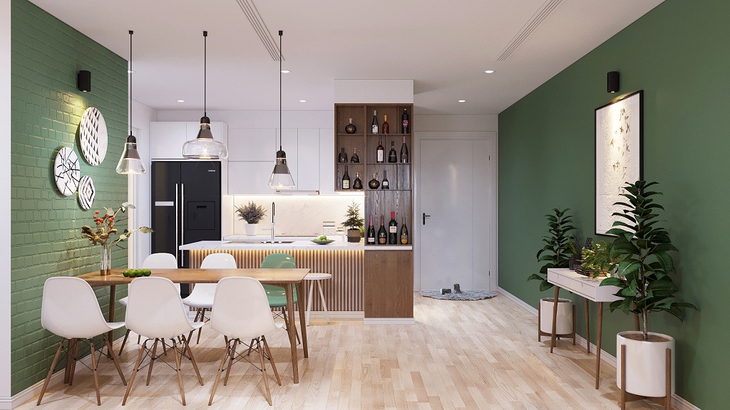 3 bedroom apartment modern furnishings for sale in S2.15 VinHomes Ocean Park 2