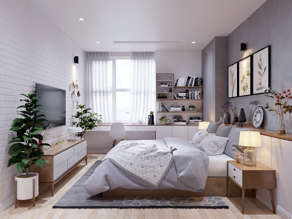 3 bedroom apartment modern furnishings for sale in S2.15 VinHomes Ocean Park 4