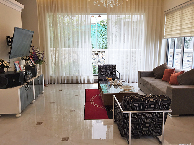 4 bedroom villa for rent on Hoa Phuong, Vinhomes Riverside 2