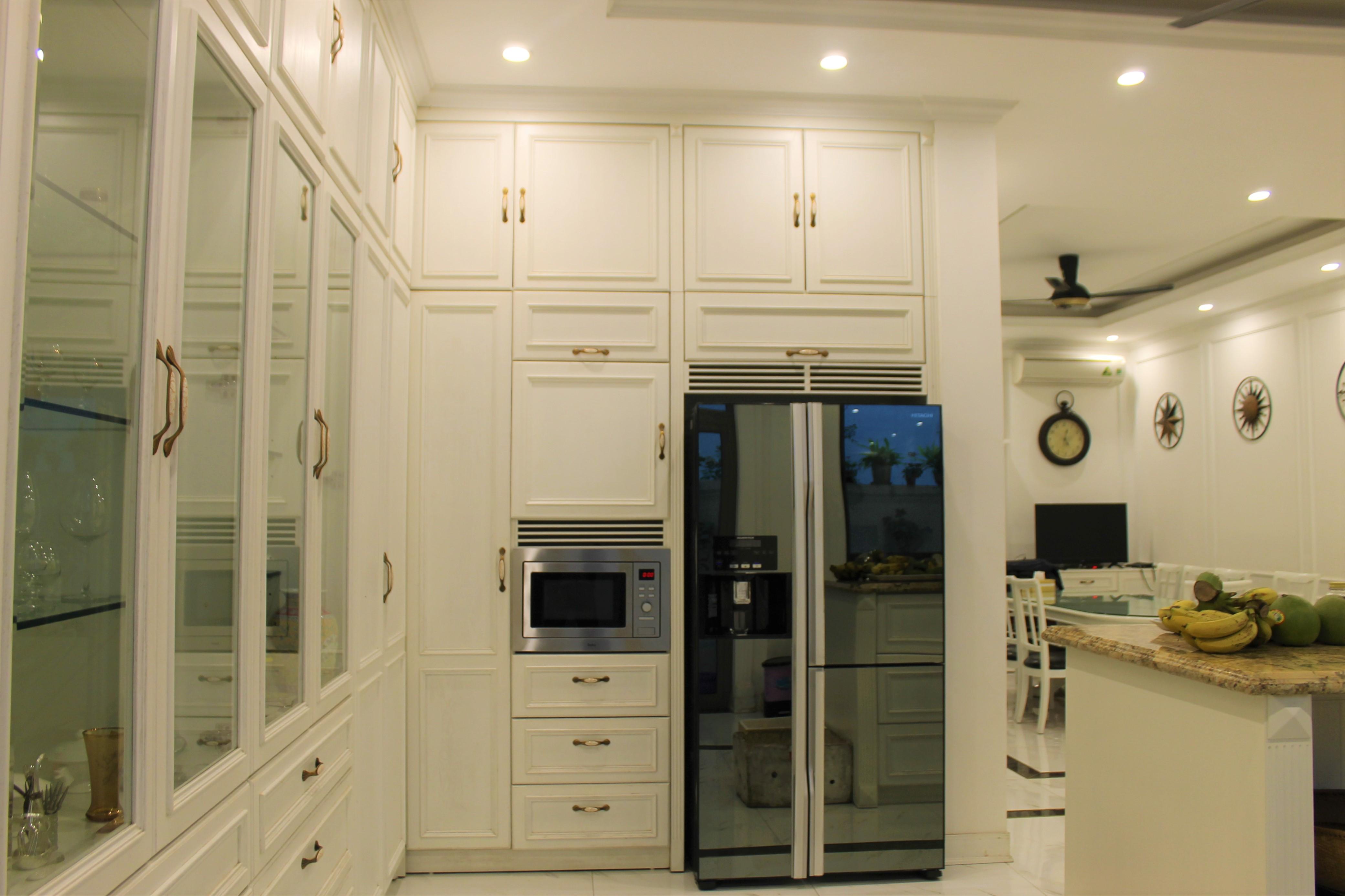 An Elegant Duplex Villa for rent with high-end furniture and elevator in Vinhomes The Harmony 5