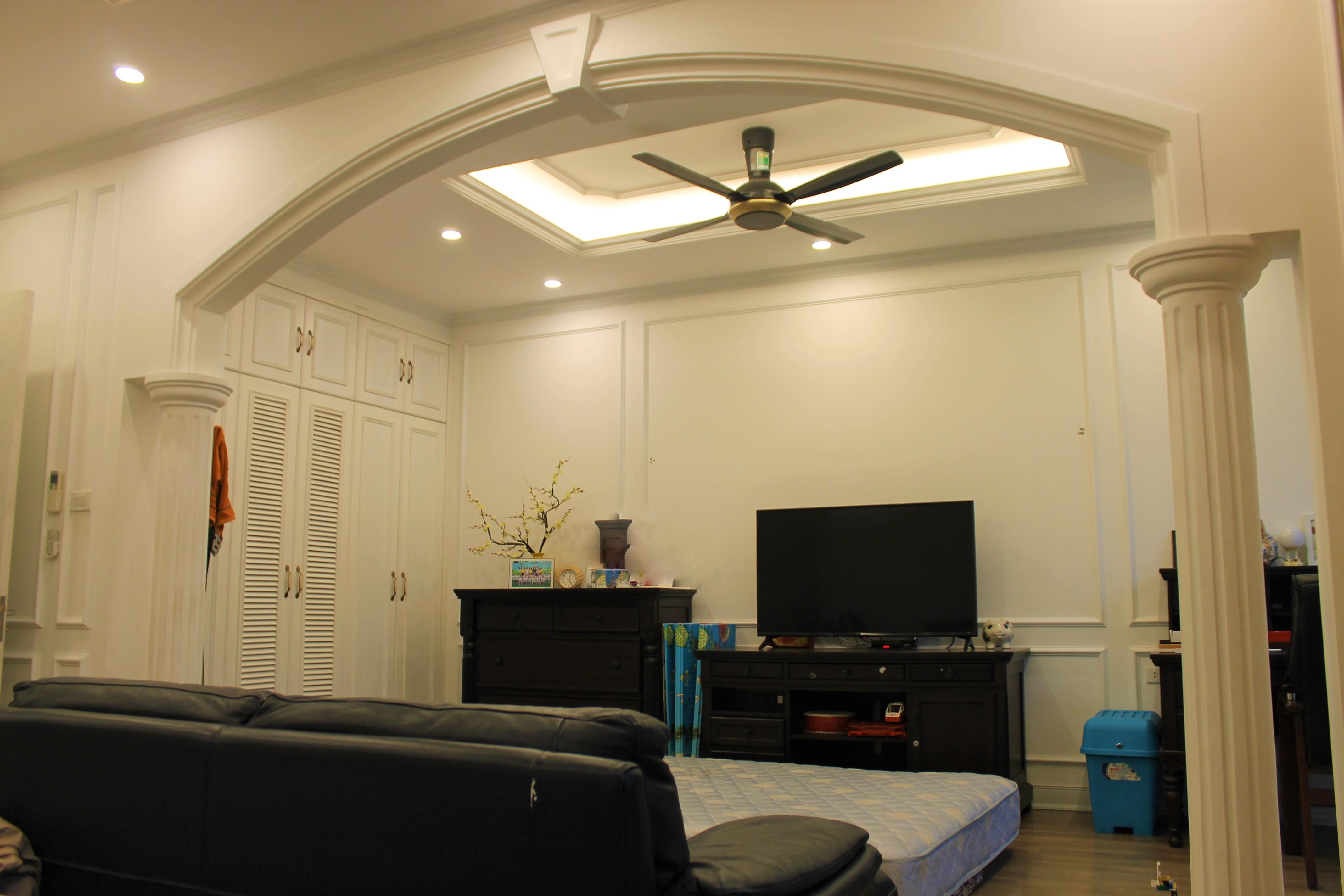 An Elegant Duplex Villa for rent with high-end furniture and elevator in Vinhomes The Harmony 8