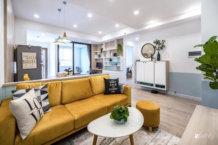 Fascinating tropical 2 bedrooms apartment for rent in Vinhomes Ocean Park R209 3