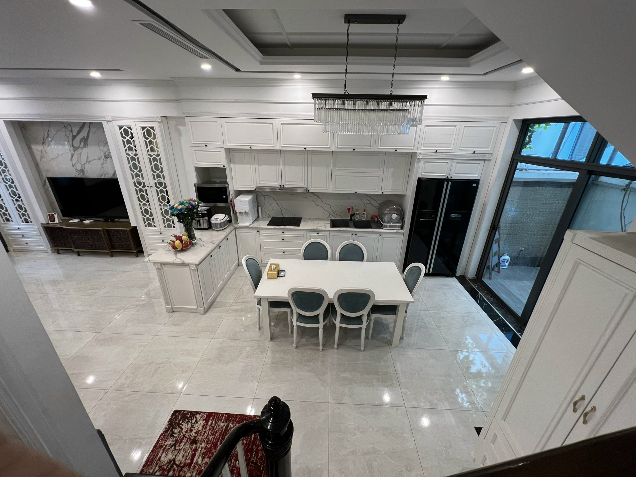 Fully furnished 4 Bedroom Semi-detached Villa for rent at Vinhomes The Harmony 4