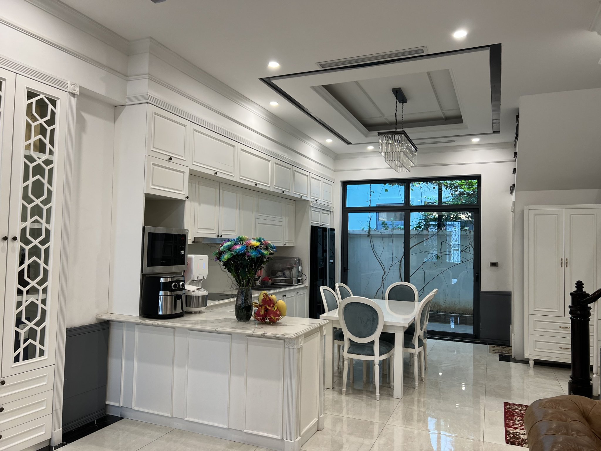 Fully furnished 4 Bedroom Semi-detached Villa for rent at Vinhomes The Harmony 5