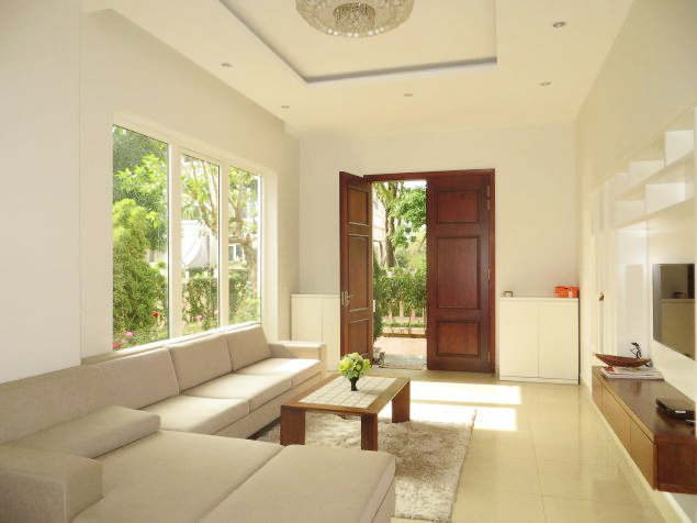 Villa for rent in Vinhomes Riverside, Bang Lang area, 4 bedrooms, Long Bien district