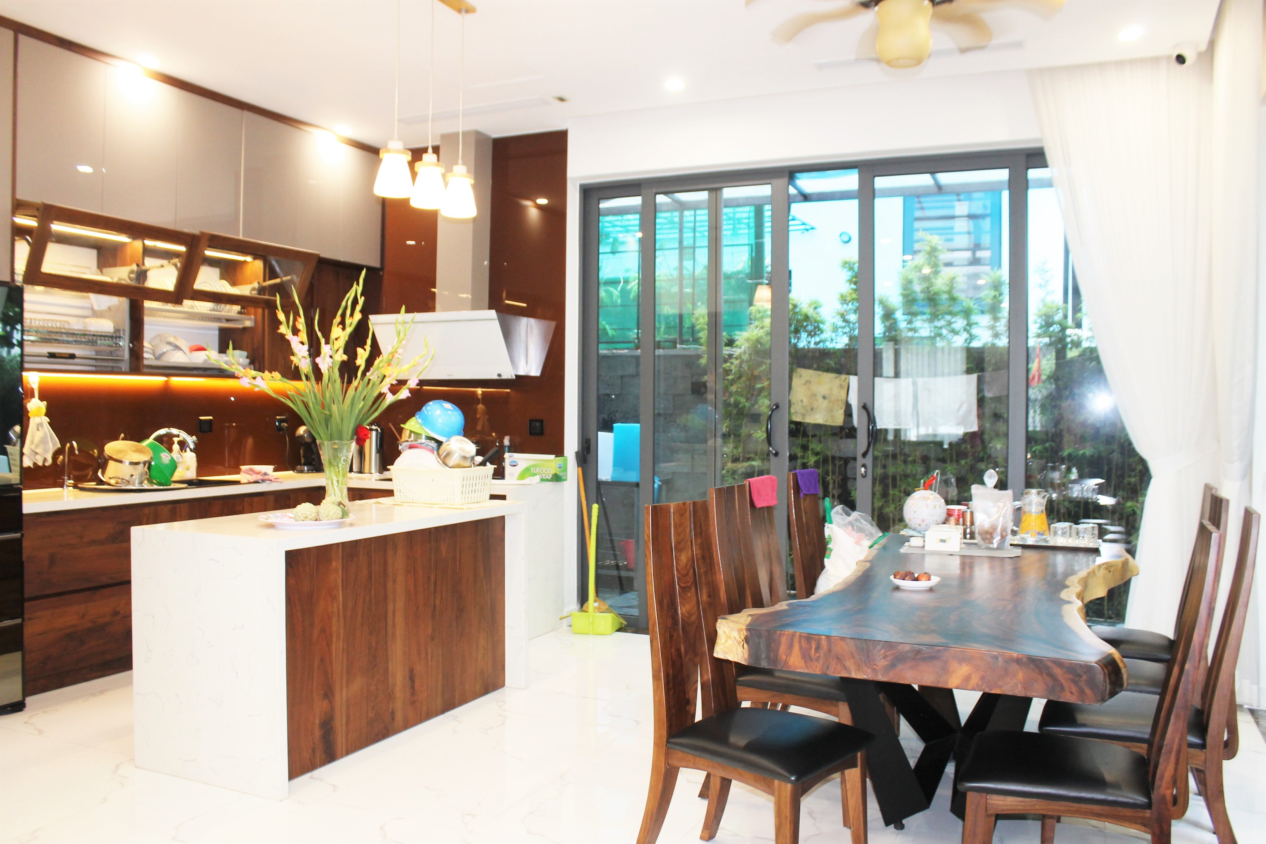 Luxury Furnished With Elevator And Koi Fish Pond Garden Villa At Vinhomes The Harmony To Lease 6