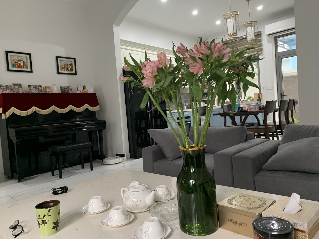 Luxury Villa in Hanoi Vinhomes Riverside The Harmony full furniture for rent in Long Bien 9