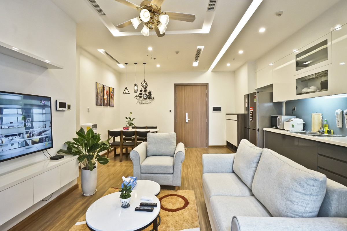 Studio apartment for rent in Vinhomes Shymphony - Long Bien