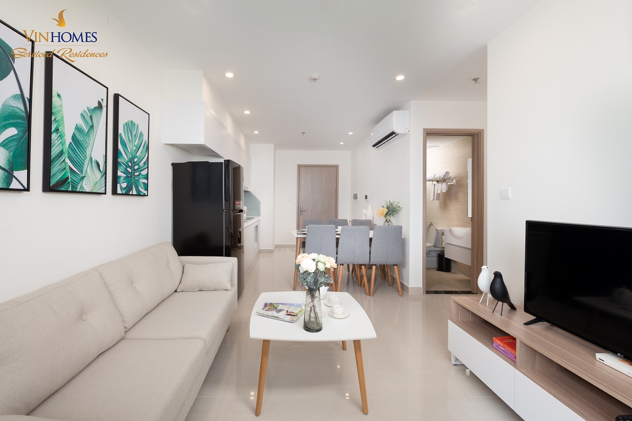 Rental modern furnishings, 3 bedroom apartment in S205 Vinhomes Ocean Park 1