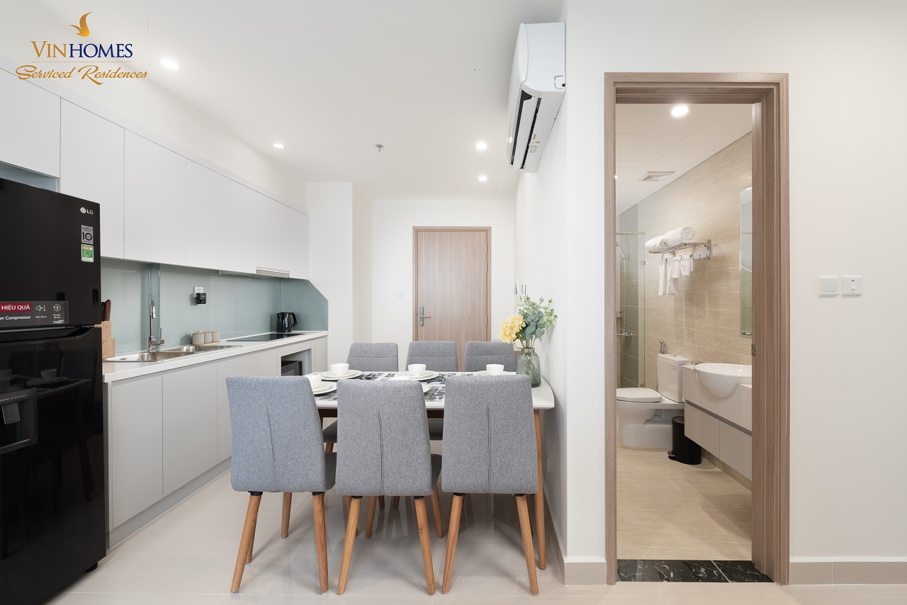 Rental modern furnishings, 3 bedroom apartment in S205 Vinhomes Ocean Park 3
