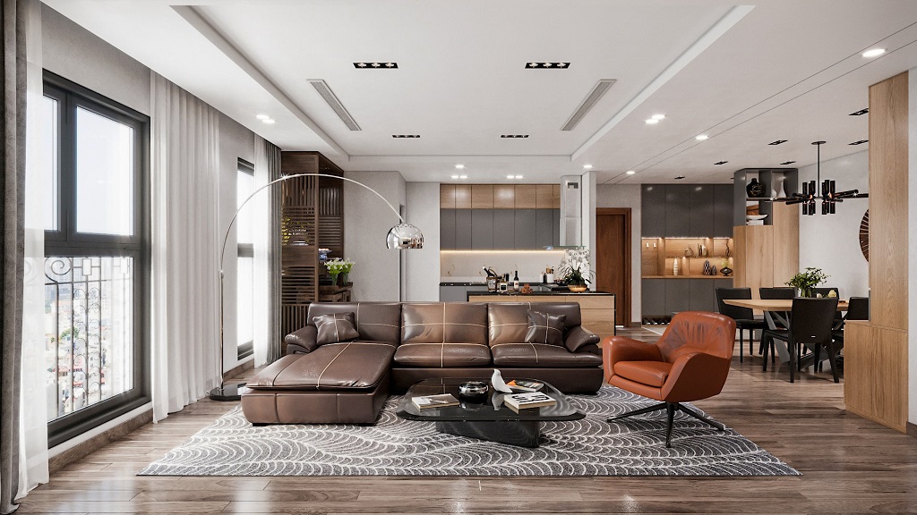 Stylish 3 bedroom apartment for sale in good price in S2.07 VinHomes Ocean Park 1
