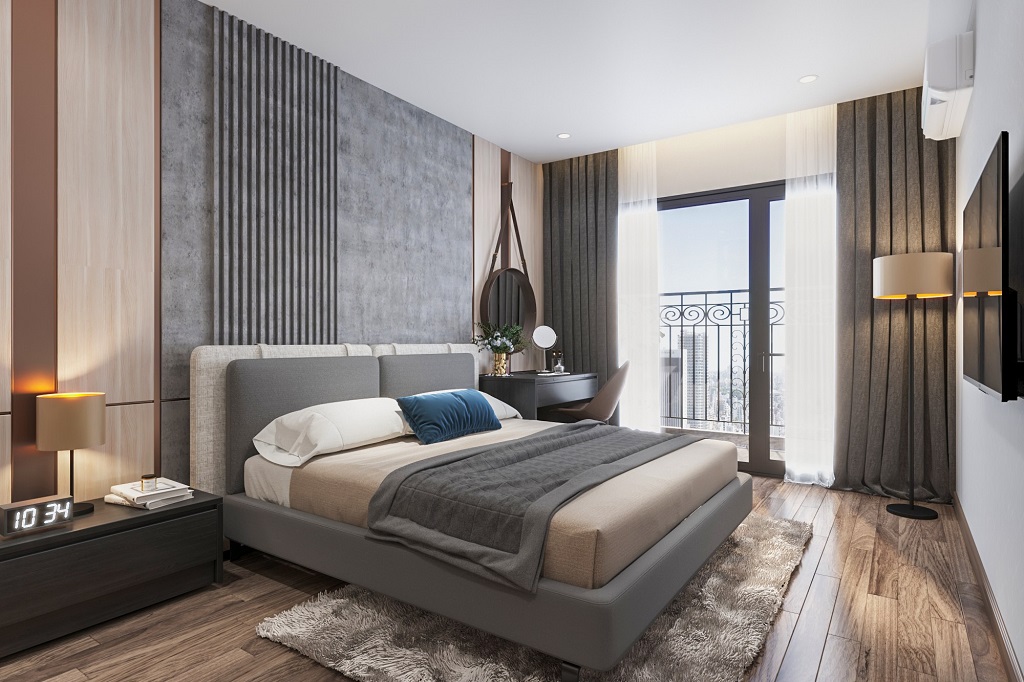 Stylish 3 bedroom apartment for sale in good price in S2.07 VinHomes Ocean Park 4