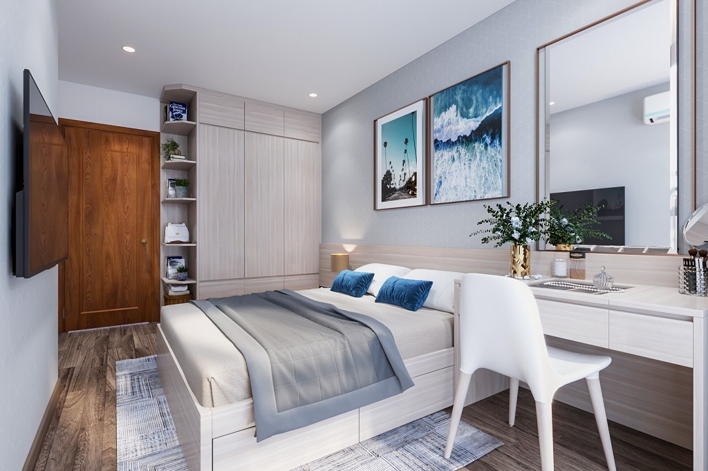 Stylish 3 bedroom apartment for sale in good price in S2.07 VinHomes Ocean Park 6
