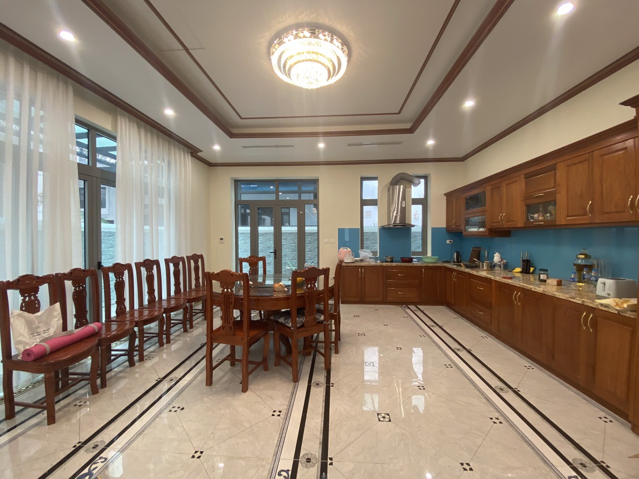 View villa in Vinhomes The Harmony for rent 192 sqm, full furniture 4