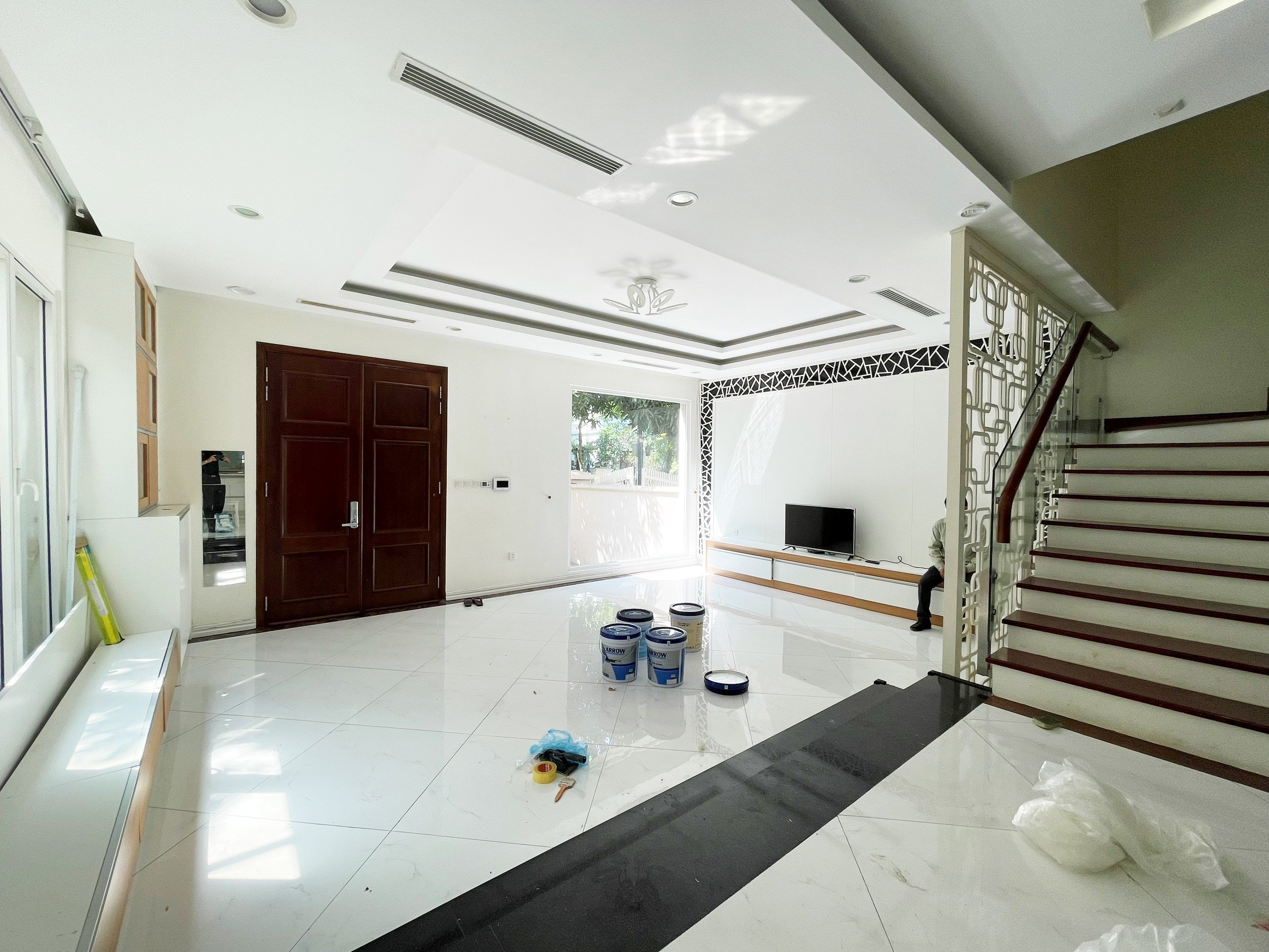 Villa 225 sqm with big yar next to the river, amazing view in Hoa Sua Vinhomes Riverside 15