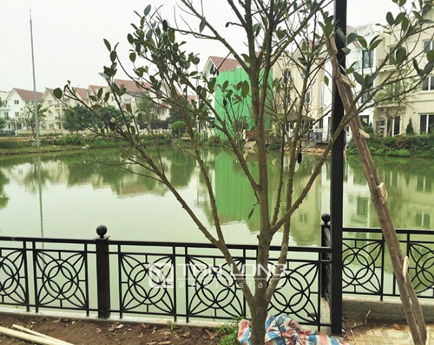 Vinhomes Riverside: renting 250m2 villa in Hoa Lan road, modern design, full furniture 18