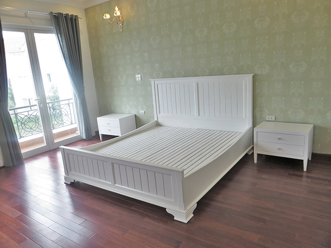 Vinhomes Riverside: renting 250m2 villa in Hoa Lan road, modern design, full furniture 4