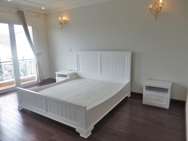 Vinhomes Riverside: renting 250m2 villa in Hoa Lan road, modern design, full furniture 6