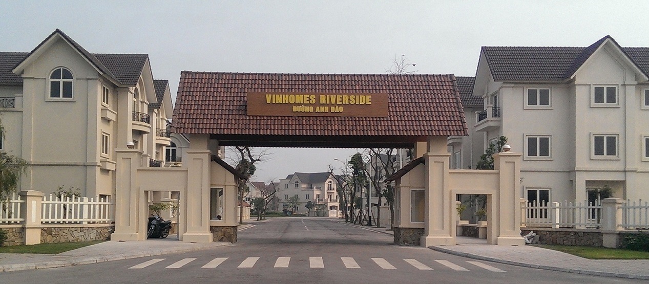 VILLAS FOR SALE IN VINHOMES RIVERSIDE ANH DAO