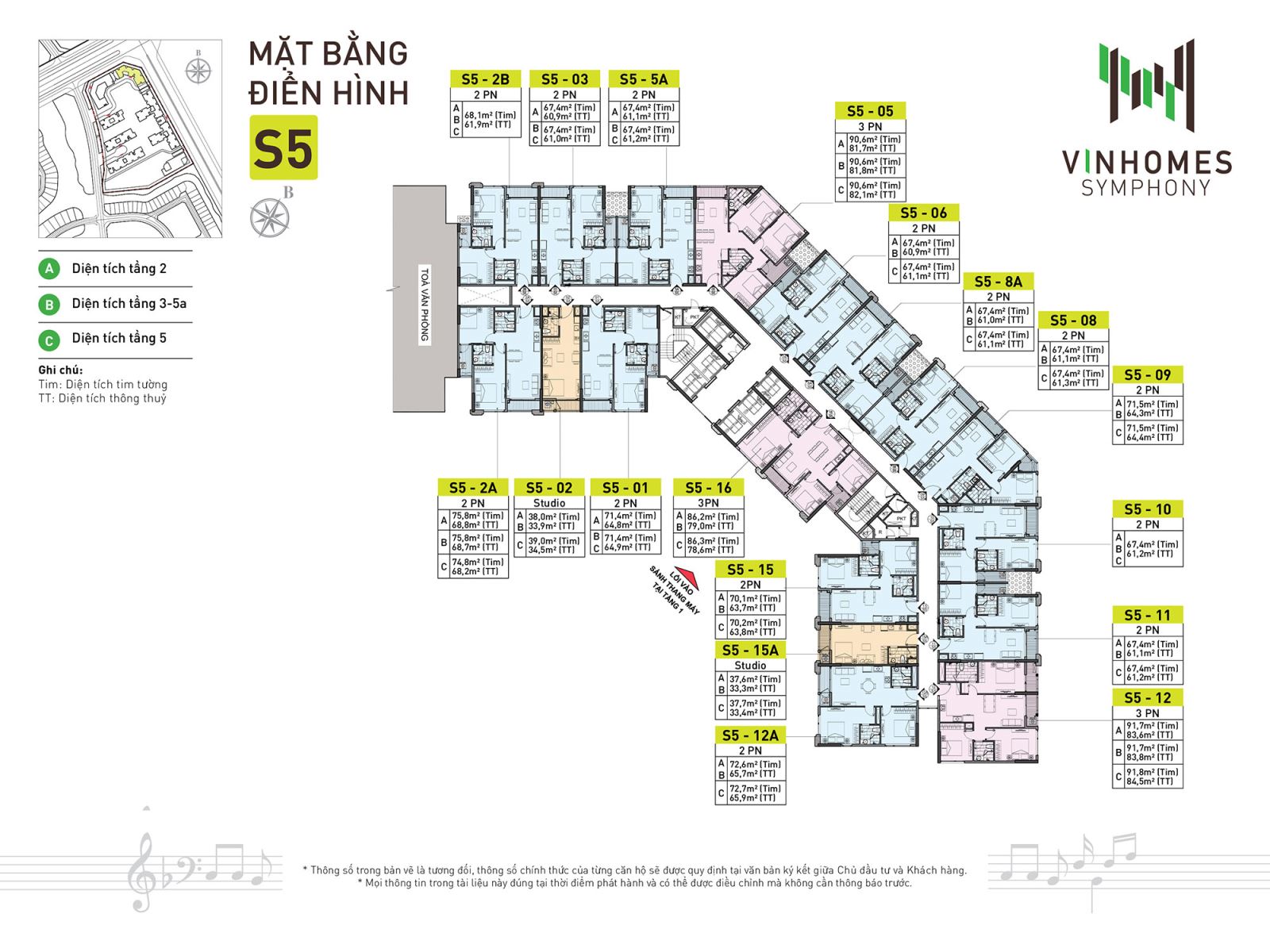 APARTMENT S5, S6 VINHOMES SYMPHONY FOR SALE