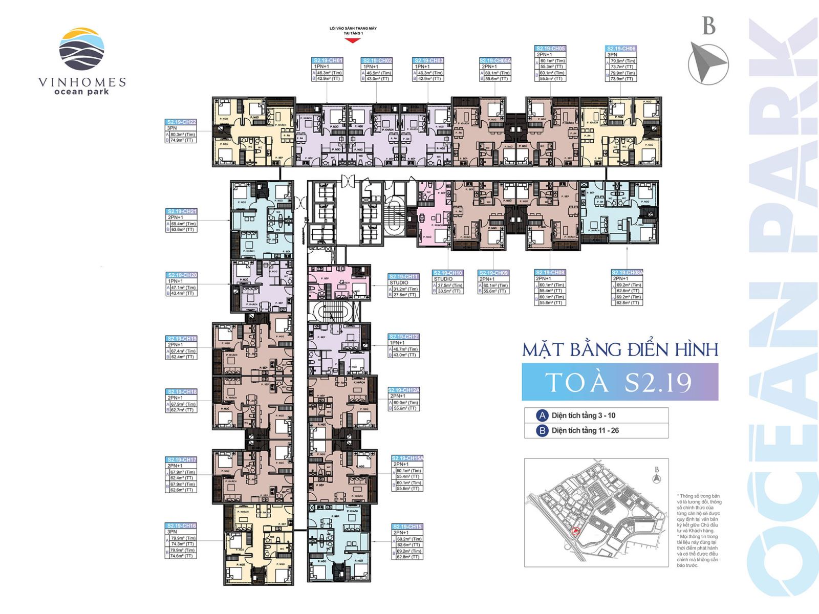 Floor Planning of S2.19 Building