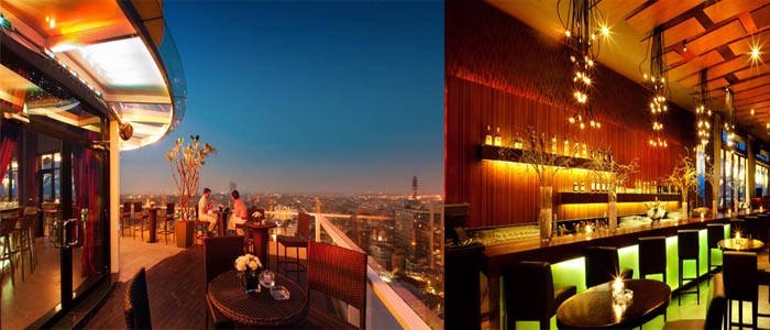 Rooftop bar and restaurant