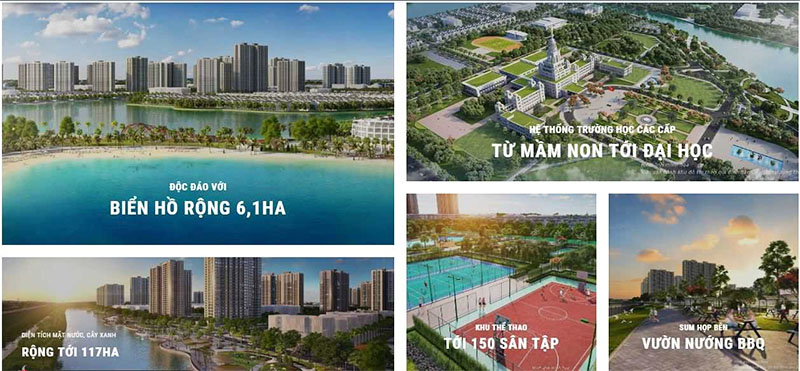 Amenities in Vinhomes Ocean Park